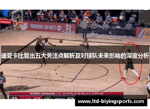 迪亚卡比复出五大关注点解析及对球队未来影响的深度分析